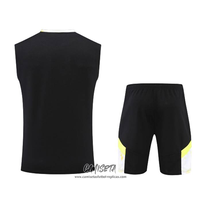 Chandal del Borussia Dortmund 2022-2023 Sin Mangas Negro